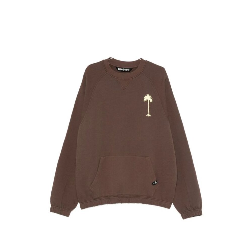 Palm Angels Brown Sweaters & Knitwear - Sweatshirts Men